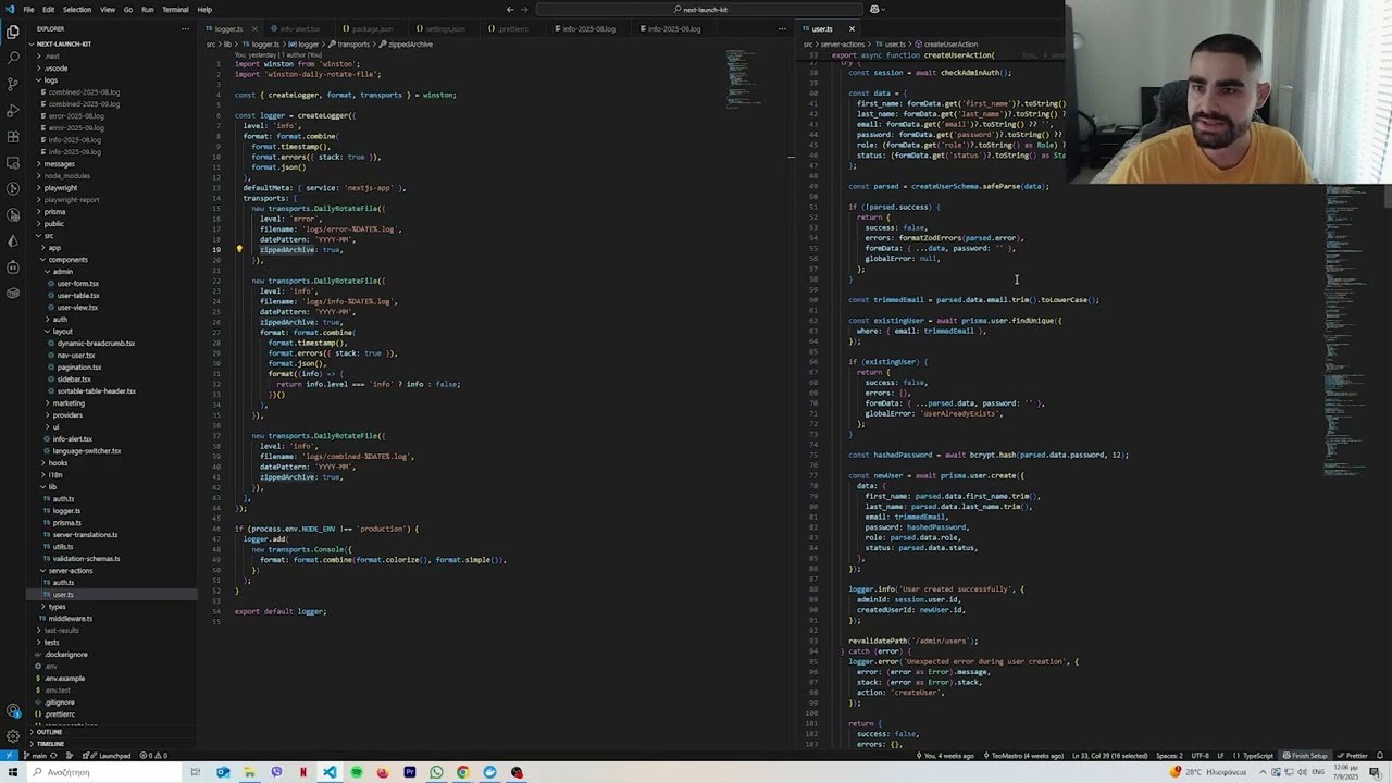 Breadcrumbs, info alerts, app-level logging and consistency in Next Launch Kit