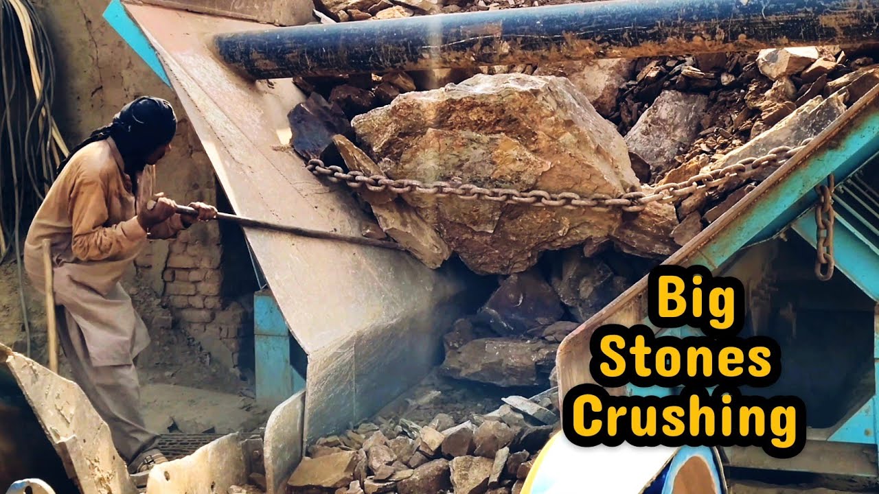 Super Satisfying Stone Crushing Process | Rock Crusher in Action | Massive Jaw Rock Crusher Process