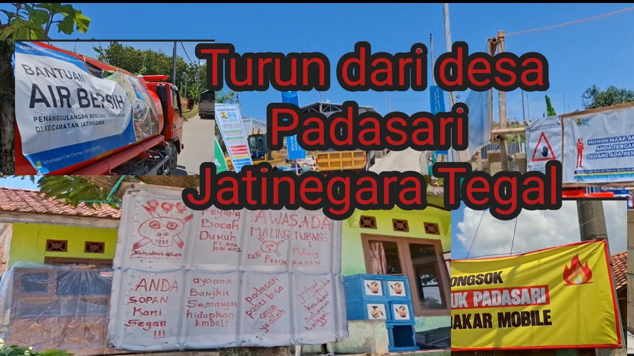 Turun dari desa Padasari Jatinegara Tegal