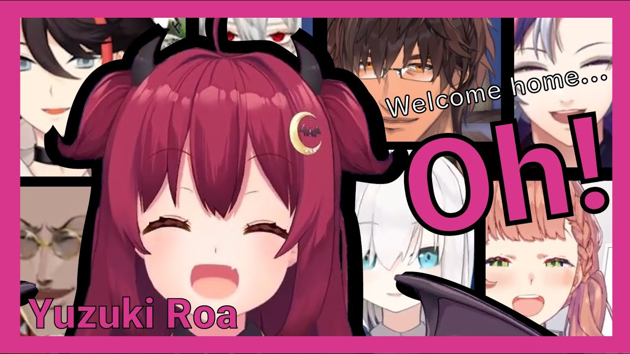 [Subbed] Awaiting your return, Yuzuki Roa [NIJISANJI VTUBERS COMPILATION]