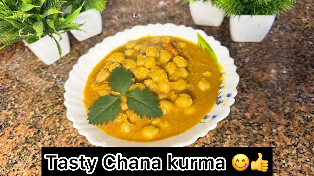 Must try this Kurma😍|You will never forget this taste 👌😋|Better than restaurant 👍👍|chickpeas kurma