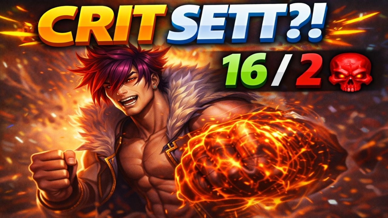 Crit Sett Is Actually Broken (16/2)