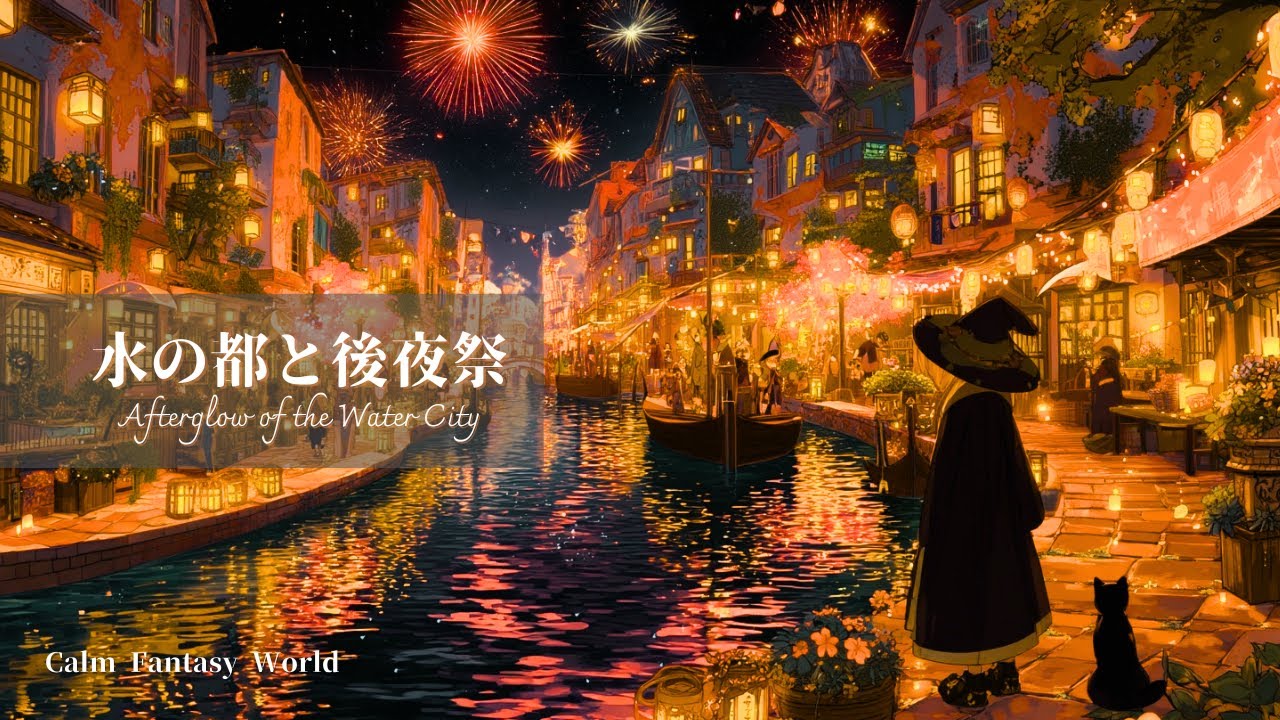 【ケルト/ファンタジー音楽】水の都と後夜祭/ Afterglow of the Water City / Celtic / Fantasy / 作業用BGM