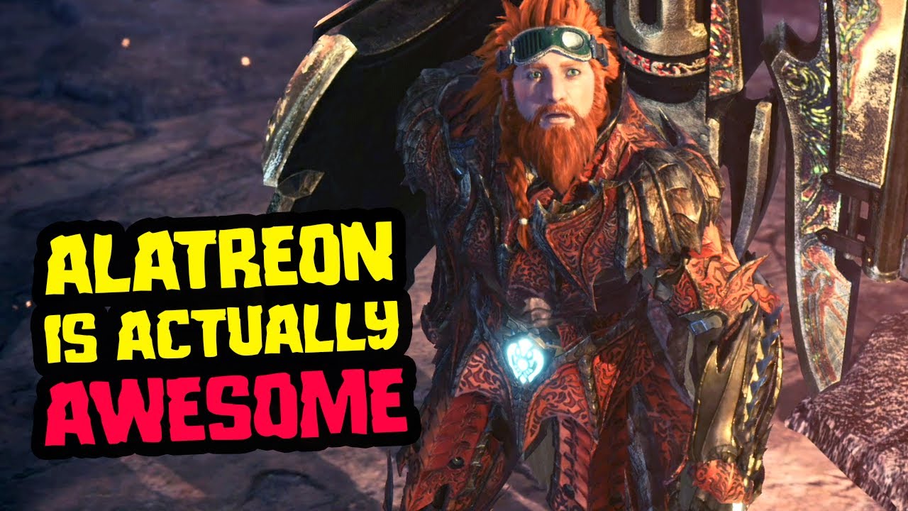 Алатреон на самом деле потрясающий, давайте поговорим - Monster Hunter World Iceborne
