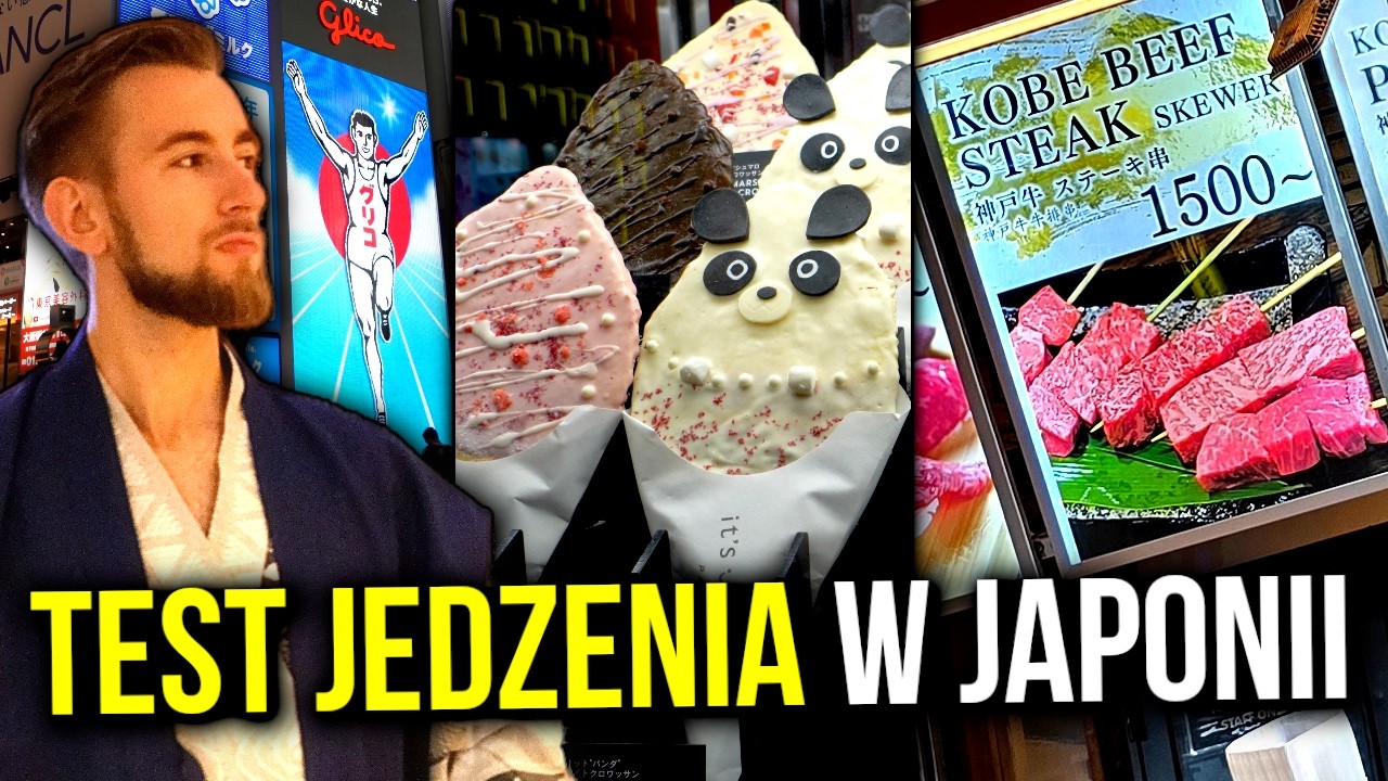 WIELKI TEST JEDZENIA W JAPONII 🔥 Kioto, Osaka