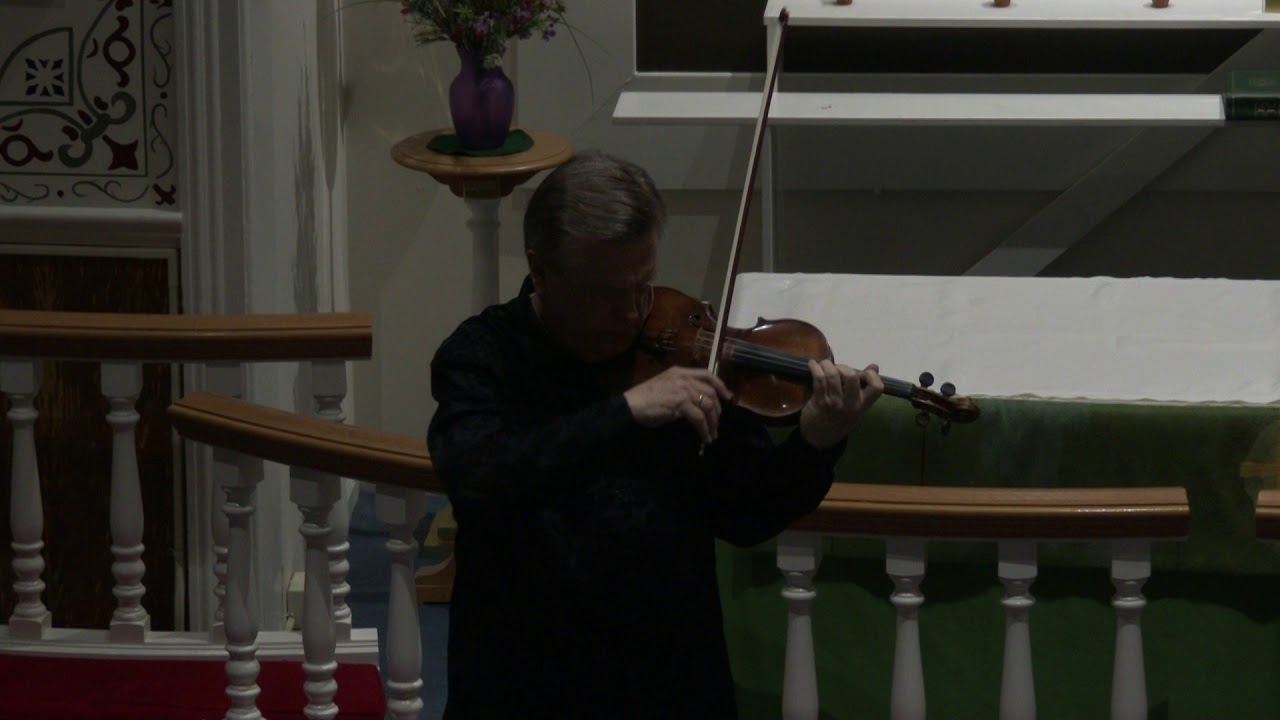 James Buswell “Sonata for Solo Violin” Opus 27, No 2