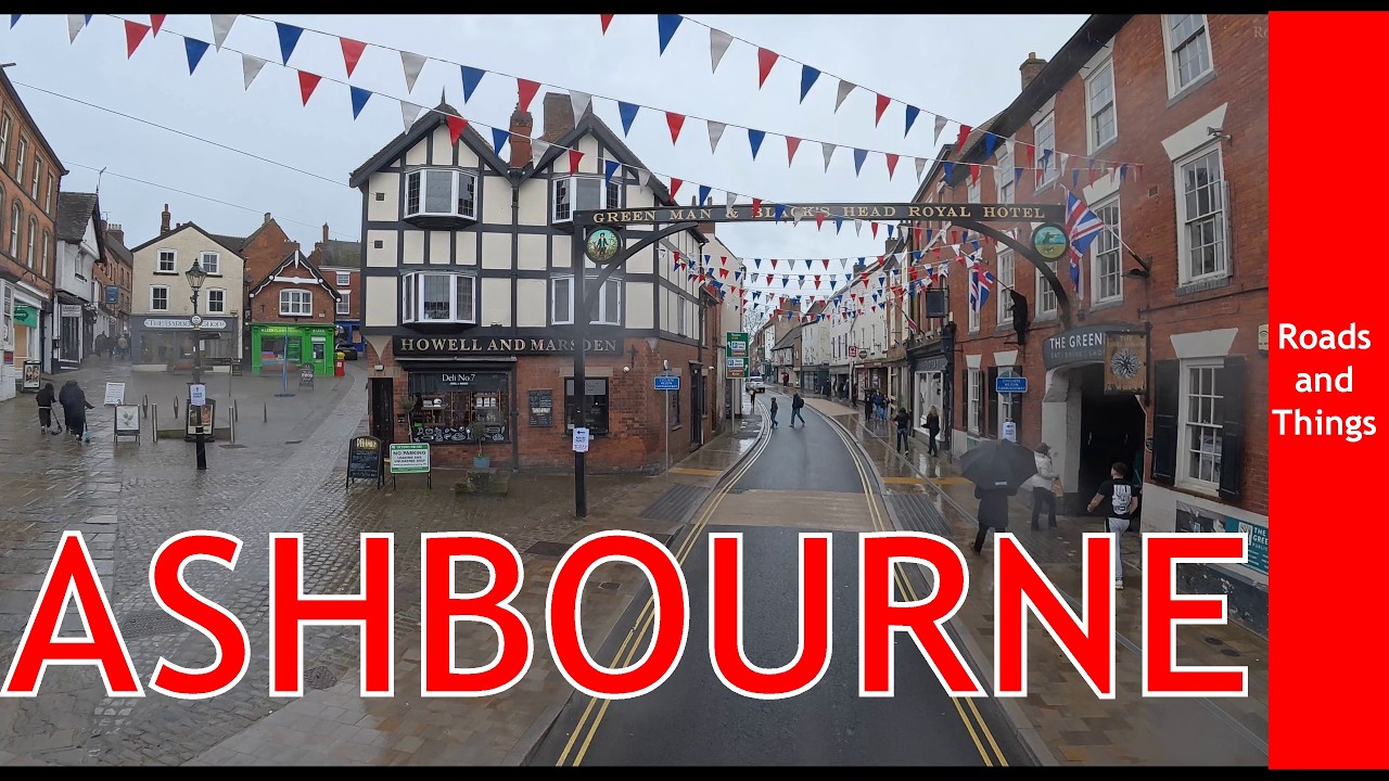 Ashbourne, Derbyshire. New Town Centre Layout.