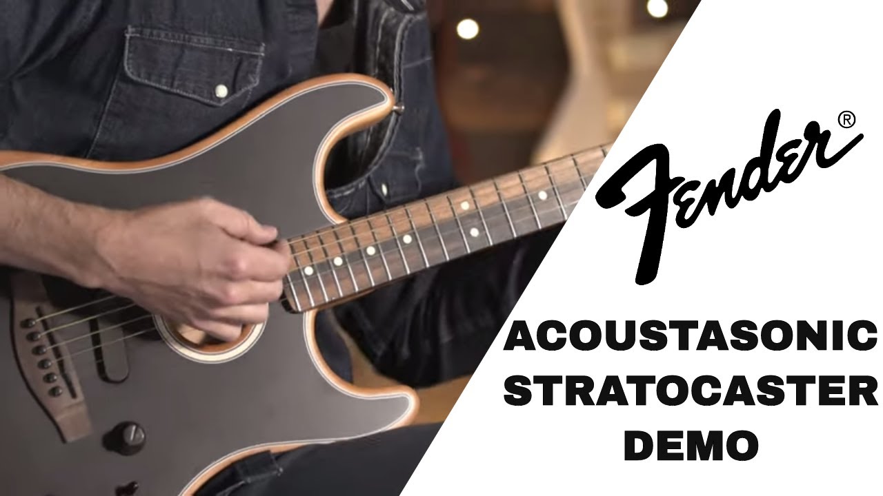 The Perfect Acoustic Electric - Fender Acoustasonic Stratocaster