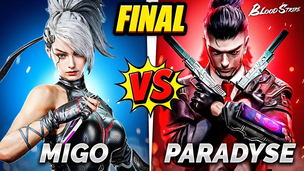PARADYSE VS MIGO 🔥 EL DUELO MÁS ESPERADO DE MOBILE EN BLOOD STRIKE!