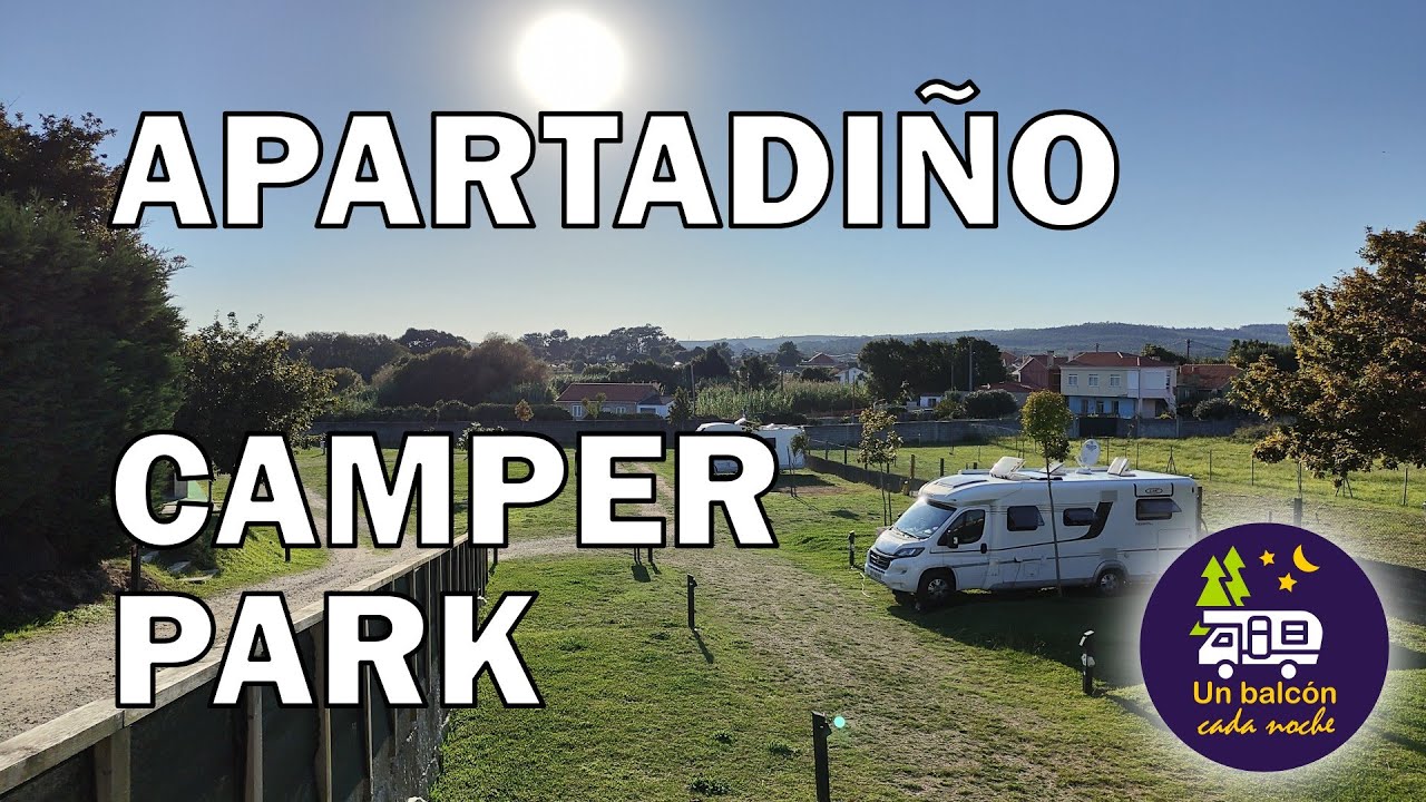 Apartadiño Camper Park, área de autocaravanas en Pobra do Caramiñal, Galicia