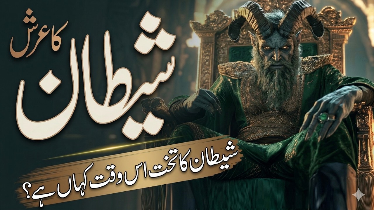 عزازیل کا زوال  ایک دشمن کی ابتداShaitan Ka Arsh Ic Waqat Kahan Hai | Azazeel Shaitan Kesy Bana