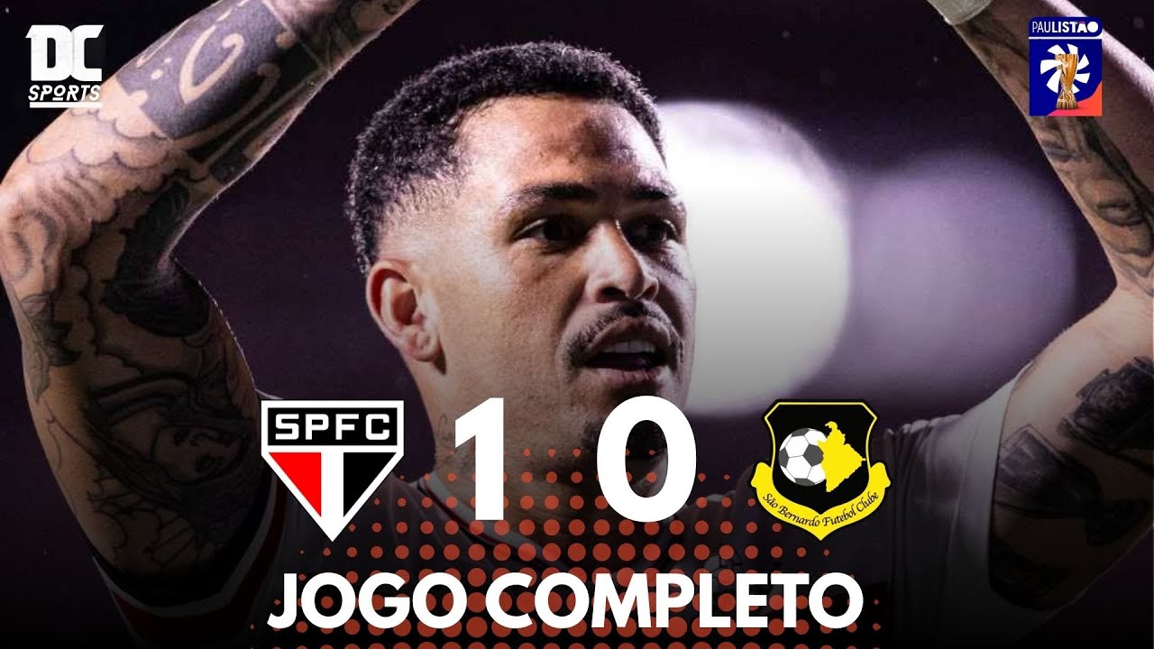 AO VIVO: SÃO PAULO X SÃO BERNARDO - PAULISTÃO 2026 (RODADA 2)