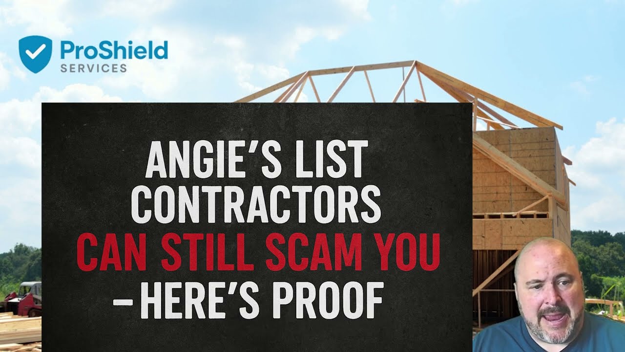 Angie's List Contractors Can Still Scam You - Here's Proof