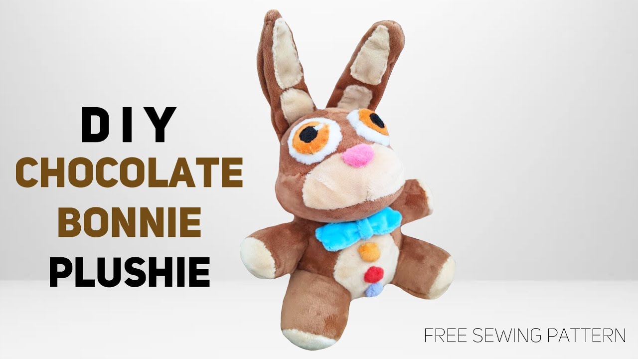 Как сделать плюшевую игрушку Бонни в стиле Funko [Бесплатная выкройка]