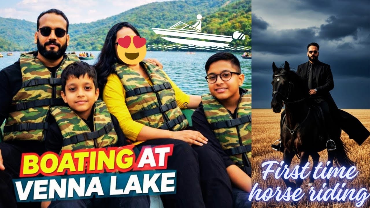 "Boating at Venna Lake Mahabaleshwar🌊|| Horse Riding Experience 🐎|| Full Travel Vlog" 
