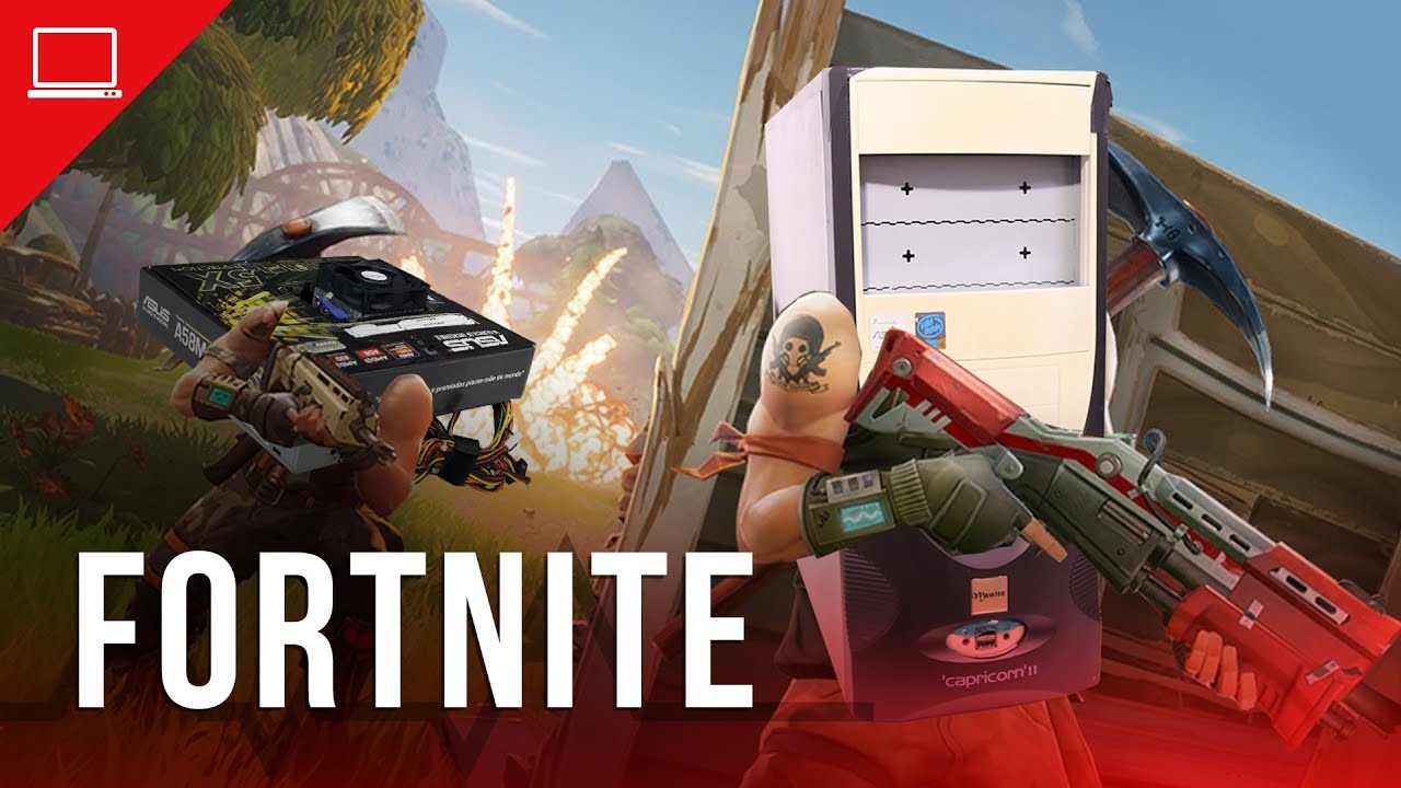 PC Baratinho e da Crise encaram o modo gratuito de Fortnite