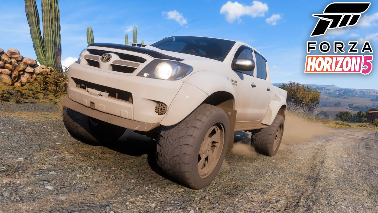 ¡Superando MONTAÑAS INCLINADAS CON TOYOTA HILUX! | Forza Horizon 5