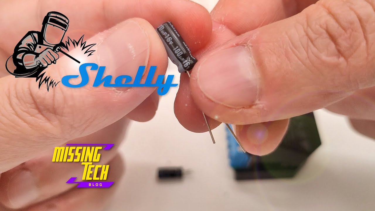 Modifica condensatore Shelly 2.5 - come resuscitare uno Shelly con pochi centesimi!