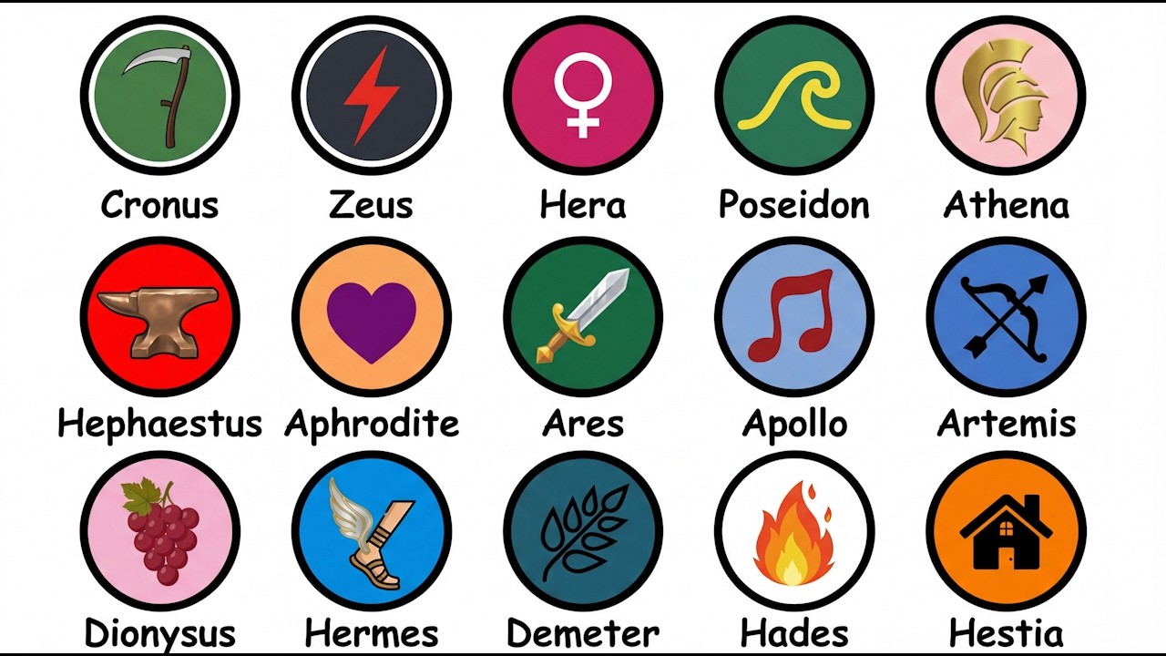 All Greek Gods Explained in 12 Minutes