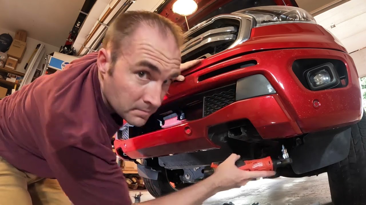 Installation of the Barricade HD Bumper on a 2019-2023 Ford Ranger FX4