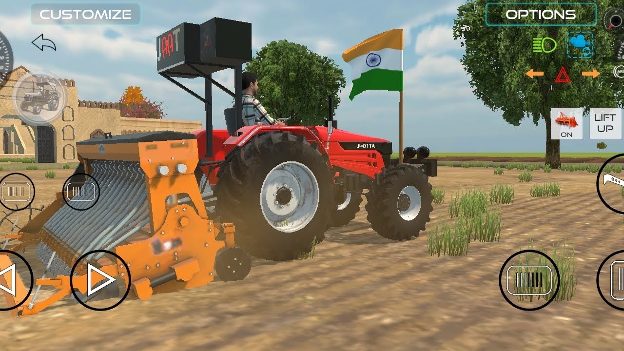 Indian farming 3D game //🌿🍓| swaraj sonalika 🥭 holland trecter //🌾 gameplay #trector #gaming 