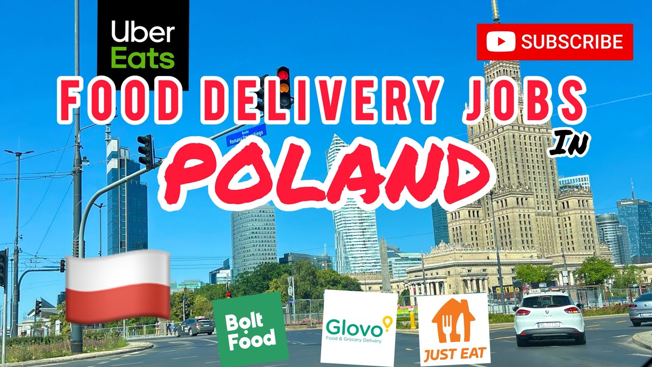 Poland 🇵🇱 Food Delivery Job, How to start and Requirements #fooddelivery #parttimejob #polandvlog