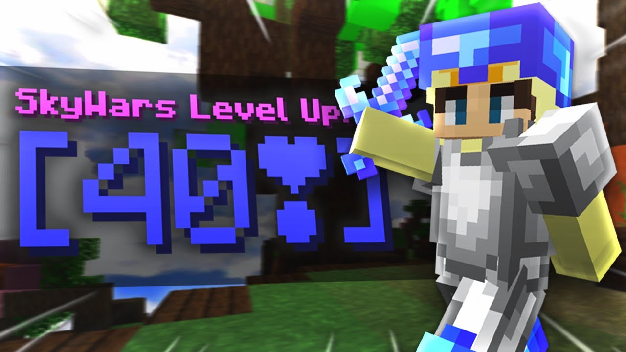 Hitting 40⭐ in Skywars!