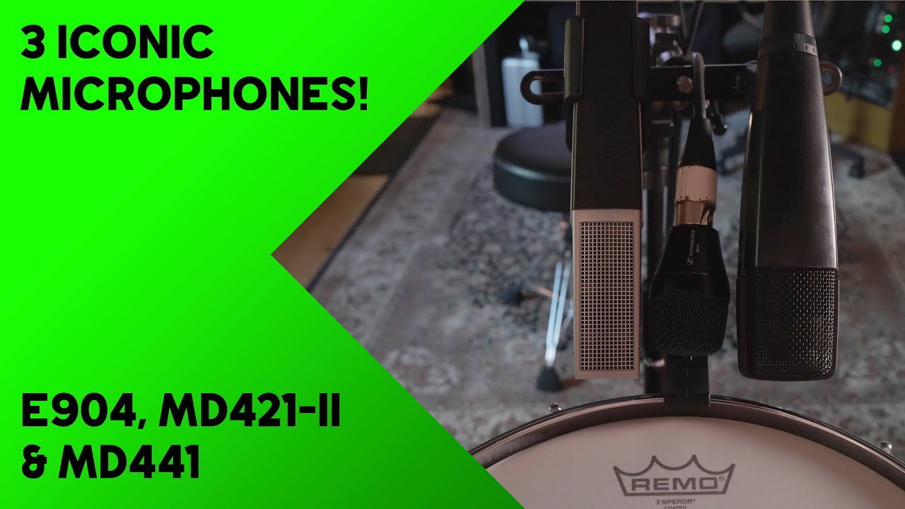 Tom Mic Shootout: Mat Hector Compares the e904, MD421-ii, MD441
