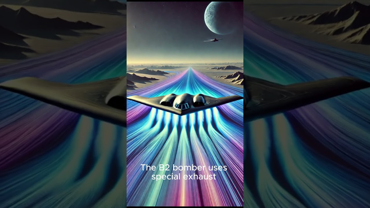 The Secret Behind the B-2 Bomber's Radar Evasion: Advanced Stealth Tech! #shorts#trending#technology