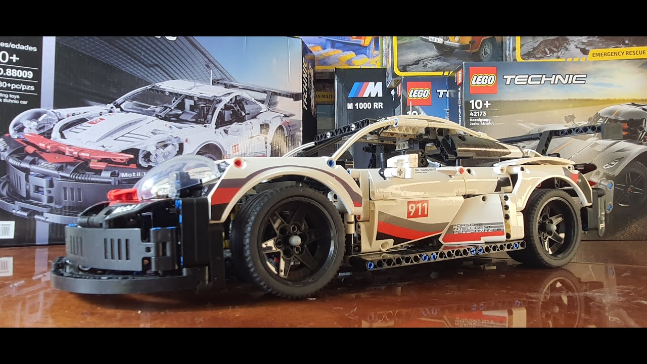 [Не_LEGO] - Полная сборка Реплика 42096 LEGO Porsche 911 RSR