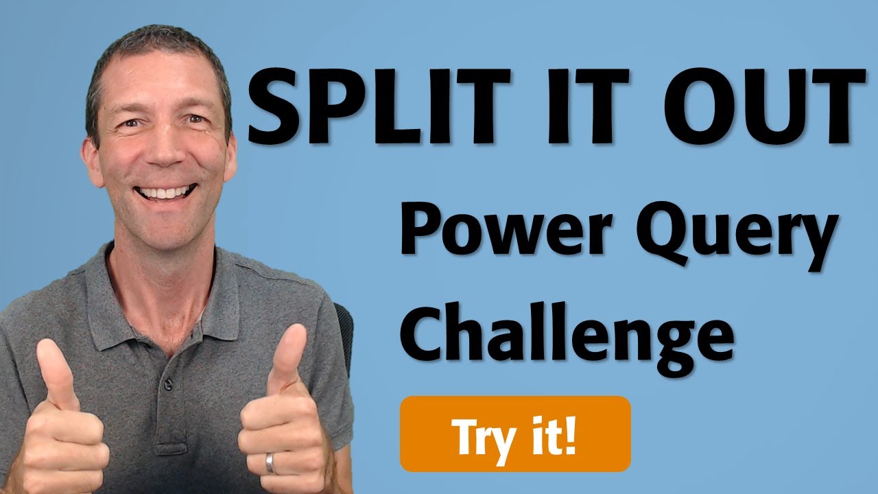 Split it Out Power Query Challenge