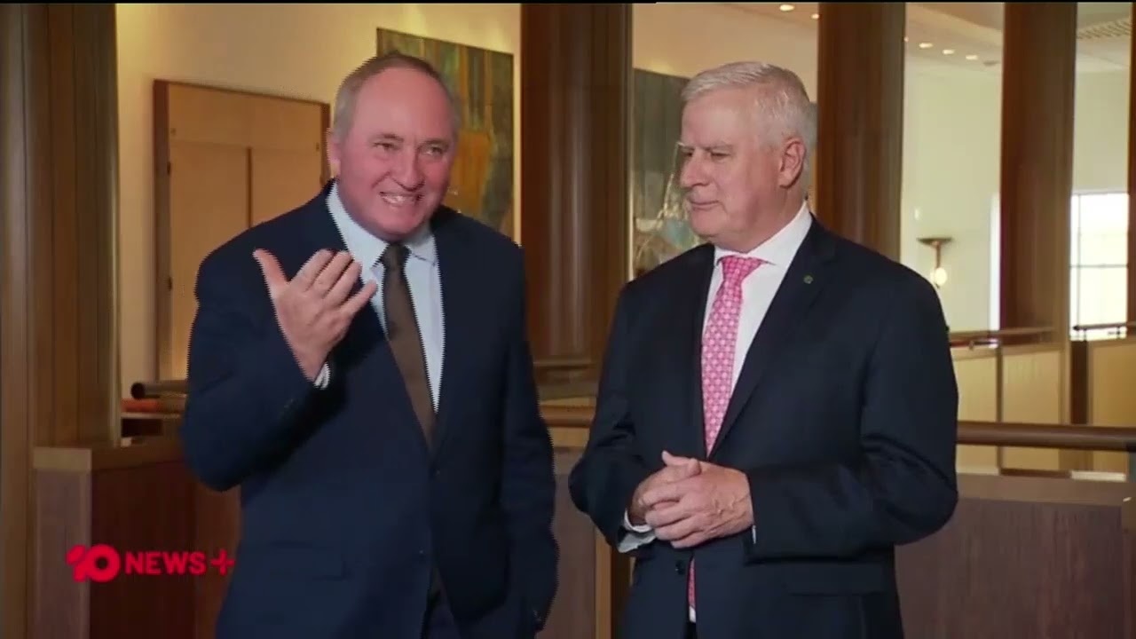 Discussed net-zero with Barnaby Joyce on 10 News