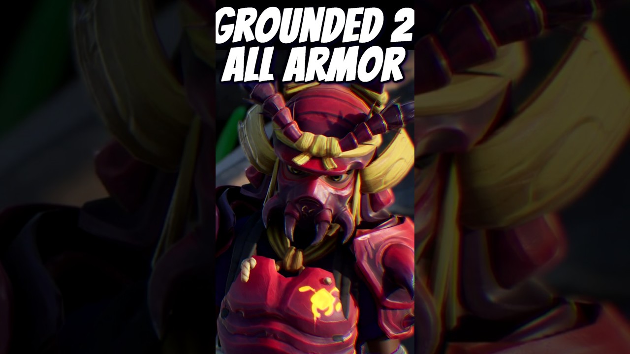 GROUNDED 2 Every New Armor Set! Huge Changes! Fire Ant Samerai! Wolf Spider Rogue! 