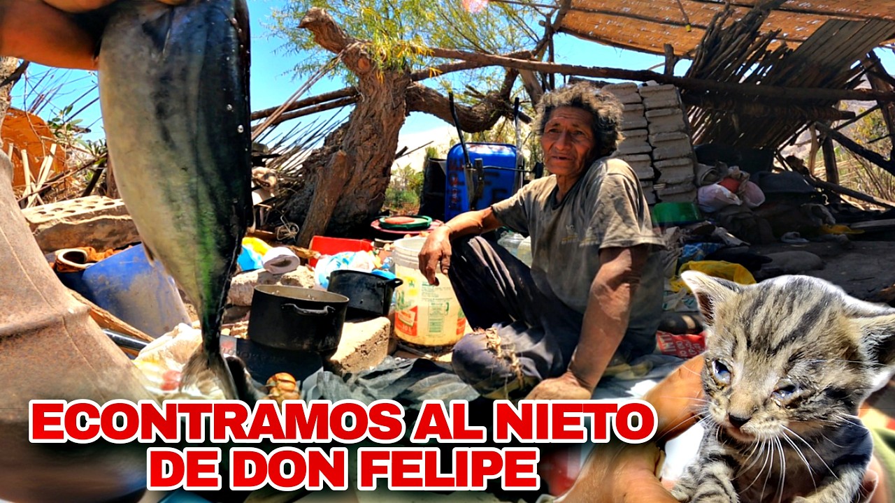 Le llevamos HERRAMIENTAS a Don Felipe y le Ayudamos a LIMPIAR su Casa