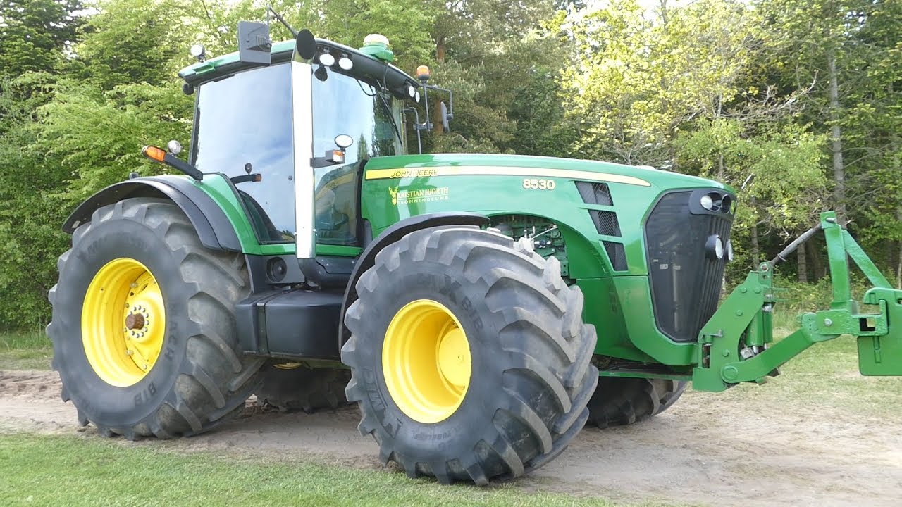 Blacked Out John Deere 8530 Going Strong w/ The Heavy Sledge in Lyngså | Danish Tractorpulling