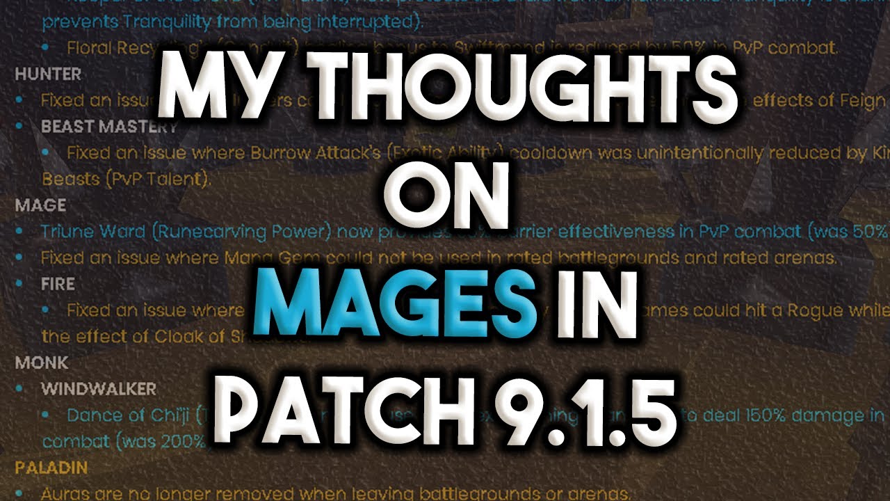 Everything you *NEED* to know as a *MAGE* in Patch 9.1.5 | Rank 1 Mage WoW Shadowlands PvP Arena
