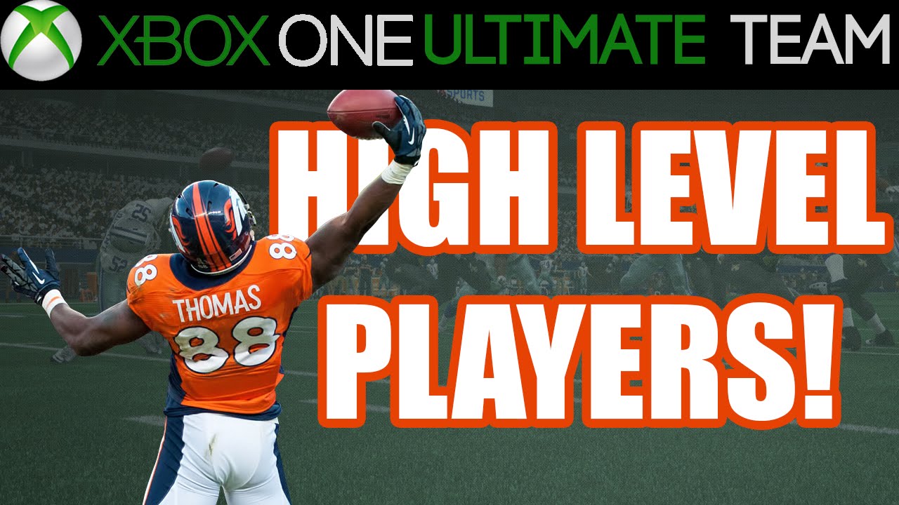 Madden 15 - Madden 15 Ultimate Team - HIGH LEVEL PLAYERS | MUT 15 Xbox One