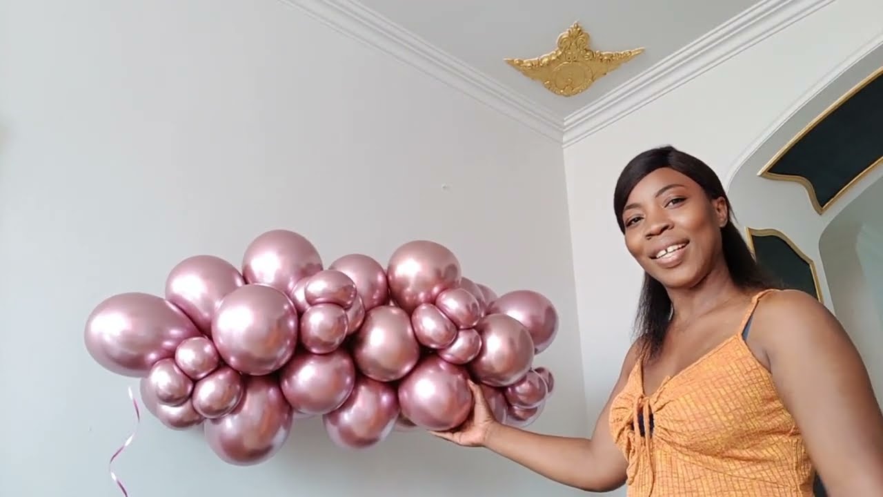 Comment accrocher des ballons au mur sans percer #ballon #murdeballon