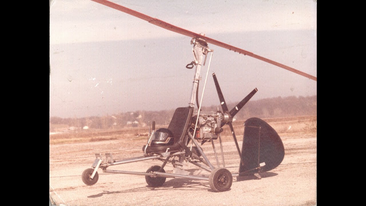 Part 2 of the 447 Commander Gyroplane original demo video