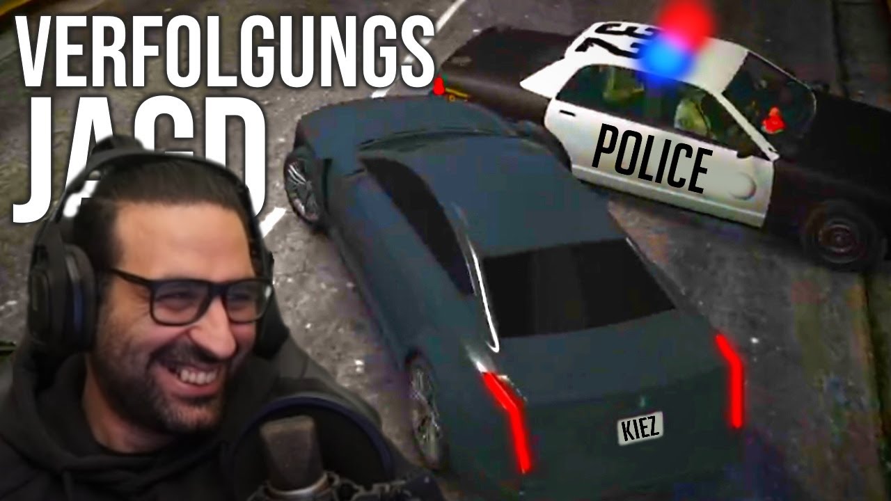 VERFOLGUNGSJAGD mit POLIZEI in GTA 5 RP! 😂 | GTA Roleplay | Valle Twitch Highlights