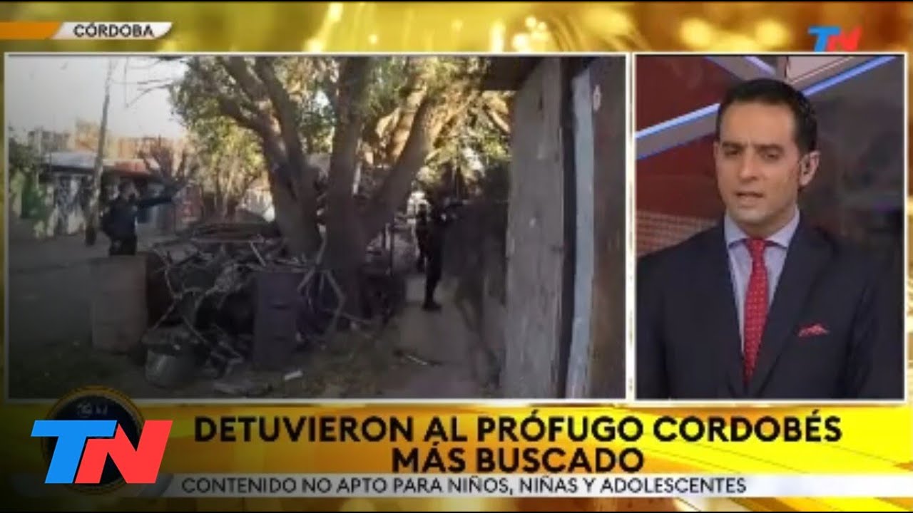 INSEGURIDAD I Detuvieron al prófugo más buscado en la provincia de Córdoba