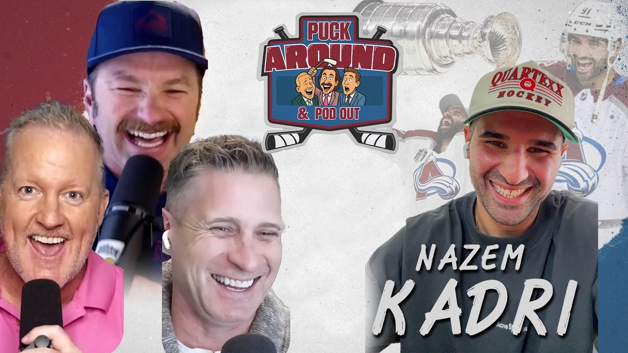 Naz Kadri Was Made for Colorado, He'll Tell You Why | Puck Around & Pod Out Ep 19