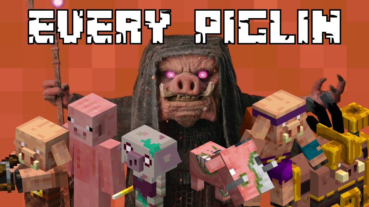 Every Minecraft Piglin Ever