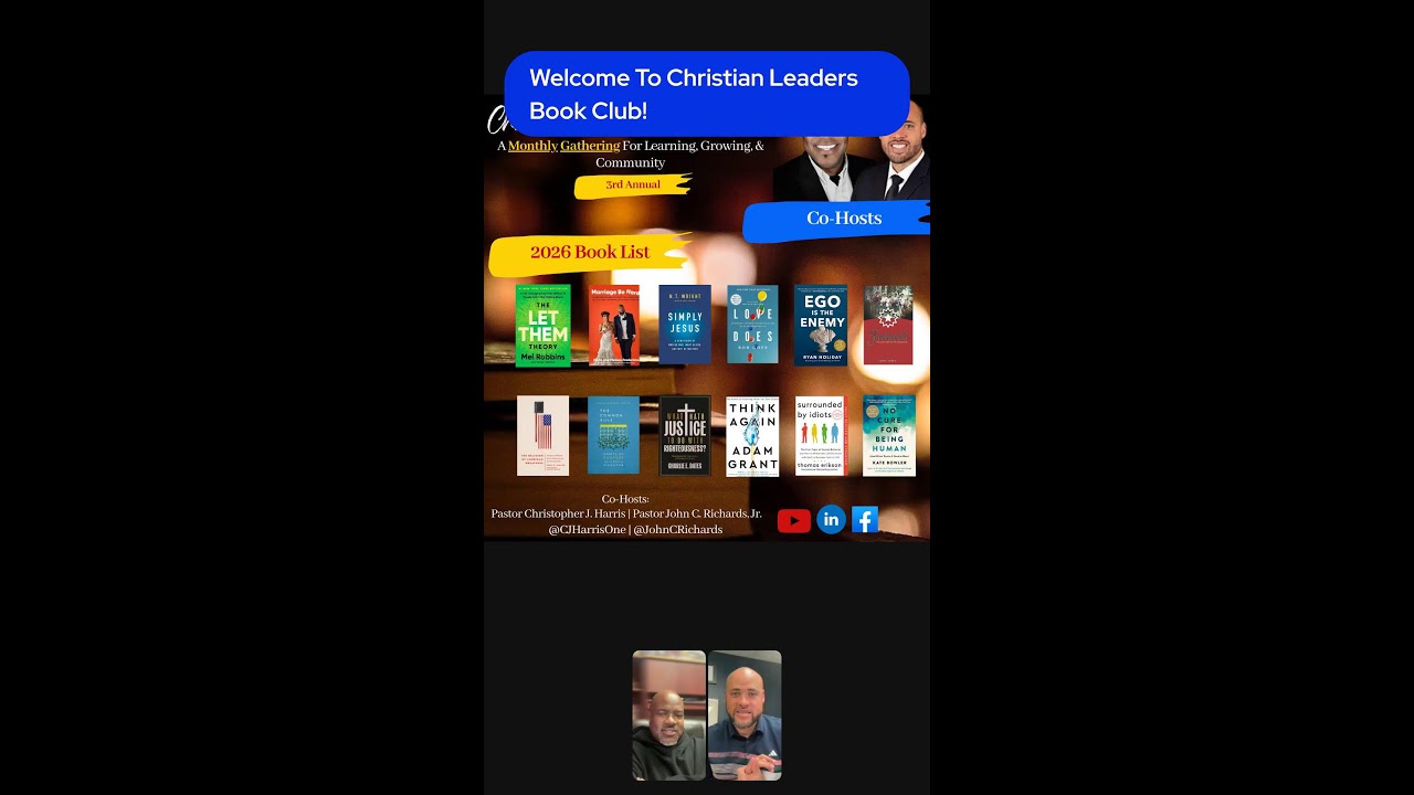 Christian Leaders Book Club - Marriage Be Hard! 📱