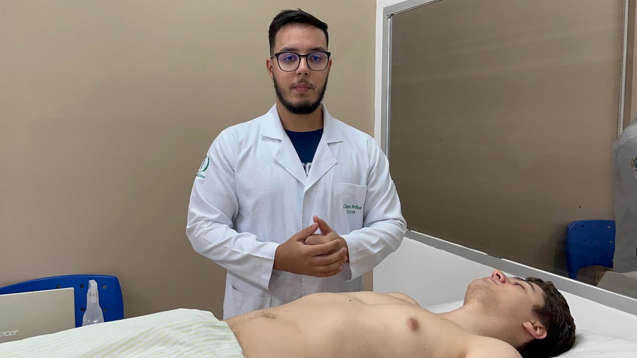 Exame físico do Abdome - Palpação superficial e Profunda