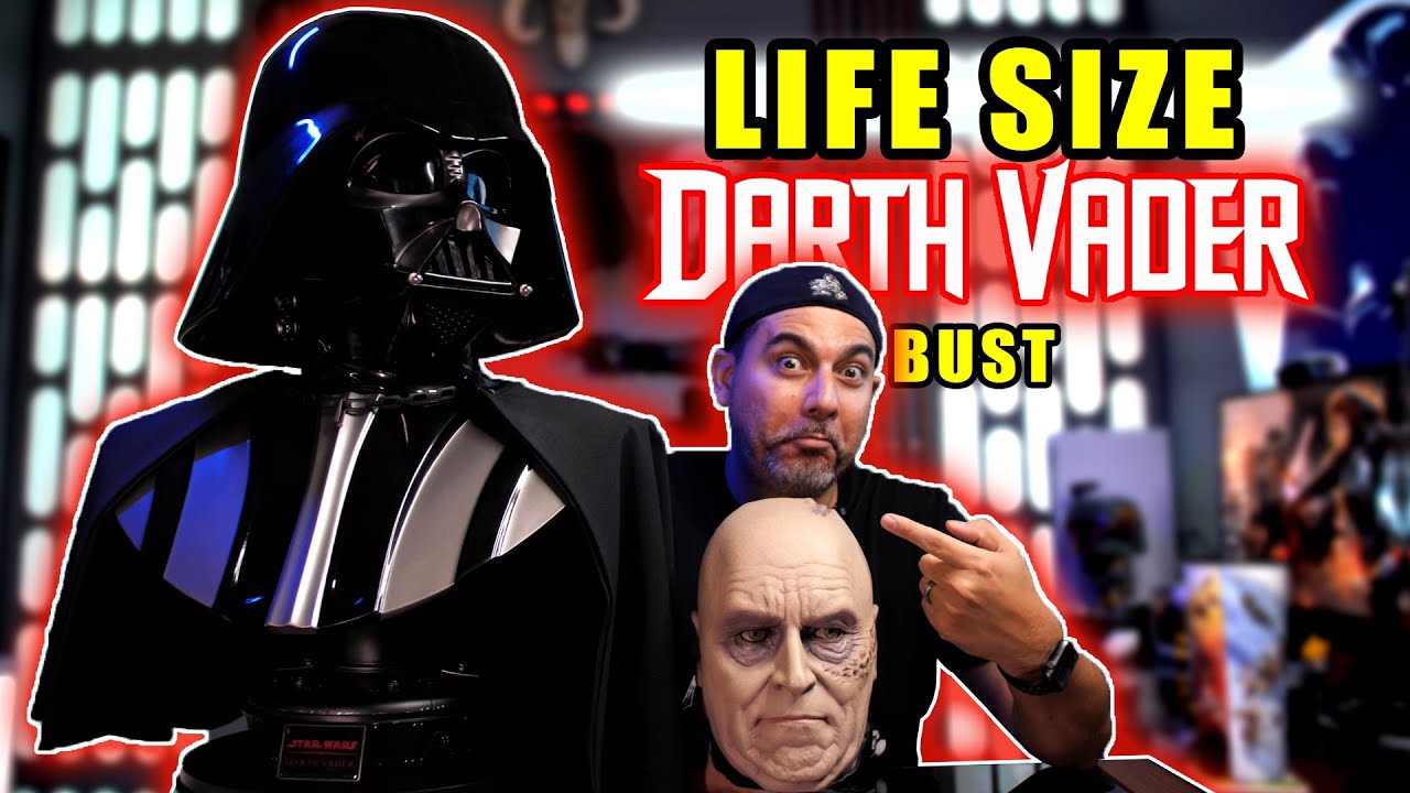 Star Wars Darth Vader Life Size Bust Unboxing by Sideshow Collectibles