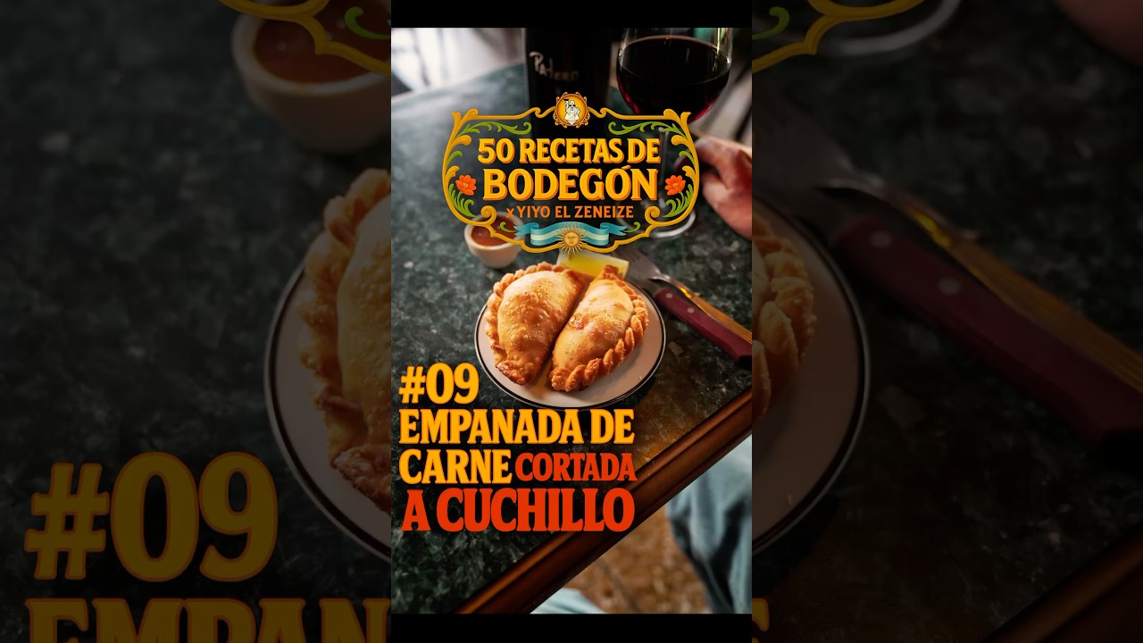 🥟#9 EMPANADAS DE CARNE CORTADA A CUCHILLO 🥟