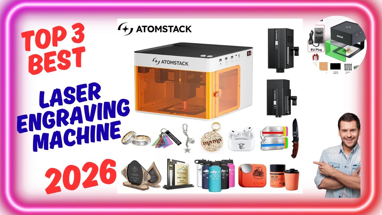 Топ-3 лучших лазерных гравировальных станков 2026 года на AliExpress