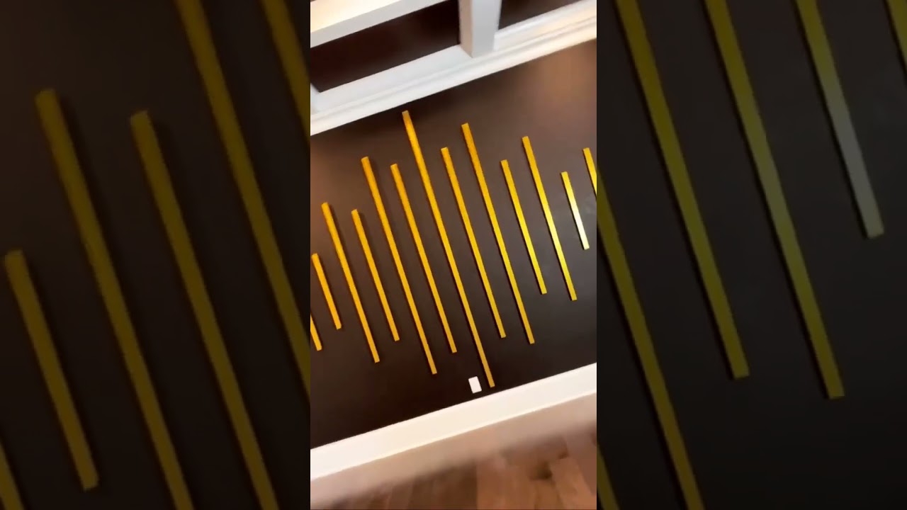 home colour dark brown and golden yellow shed and half white combination