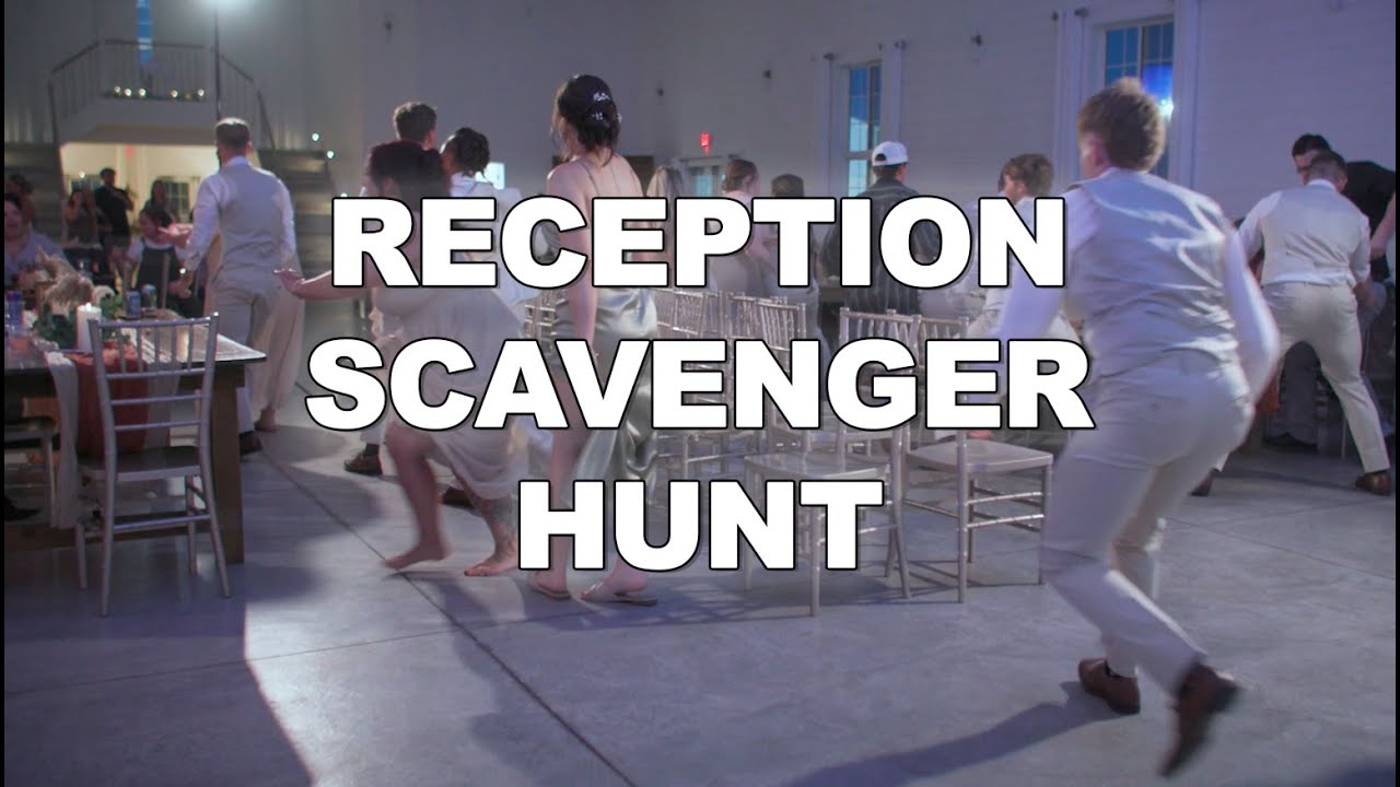 Wedding Reception Scavenger Hunt